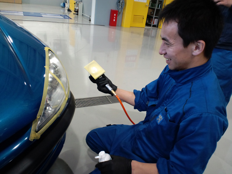 愛車の目のかすみに．．．