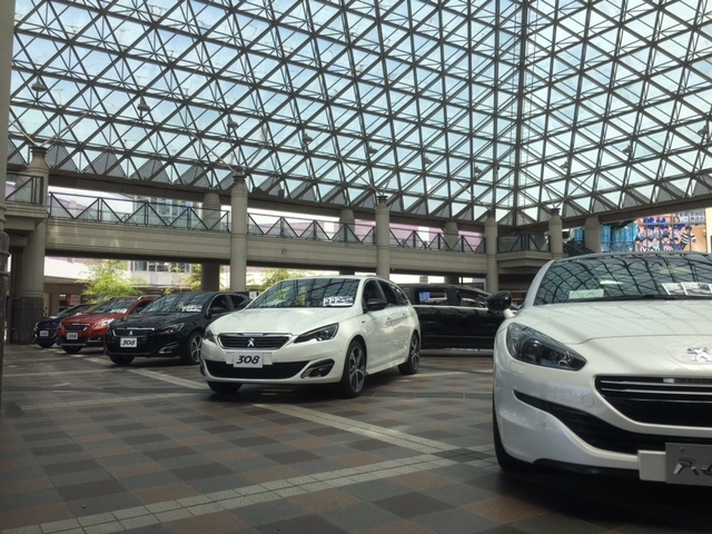 西神南セリオ　プジョー出張展示会開催中！