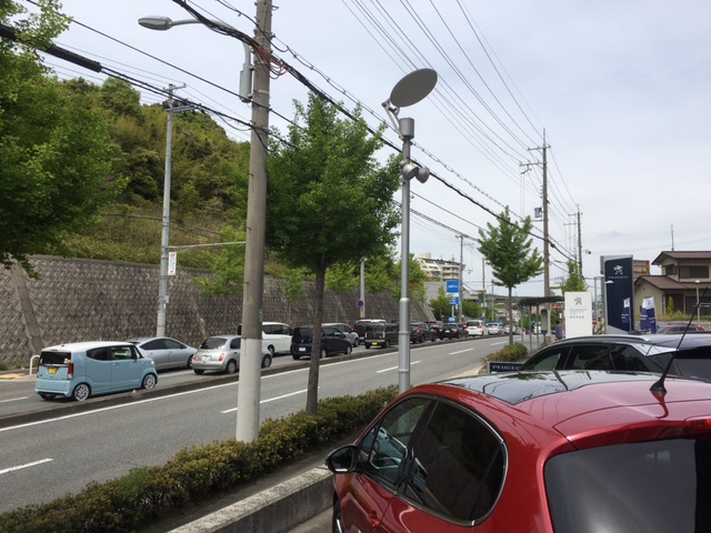 渋滞中！