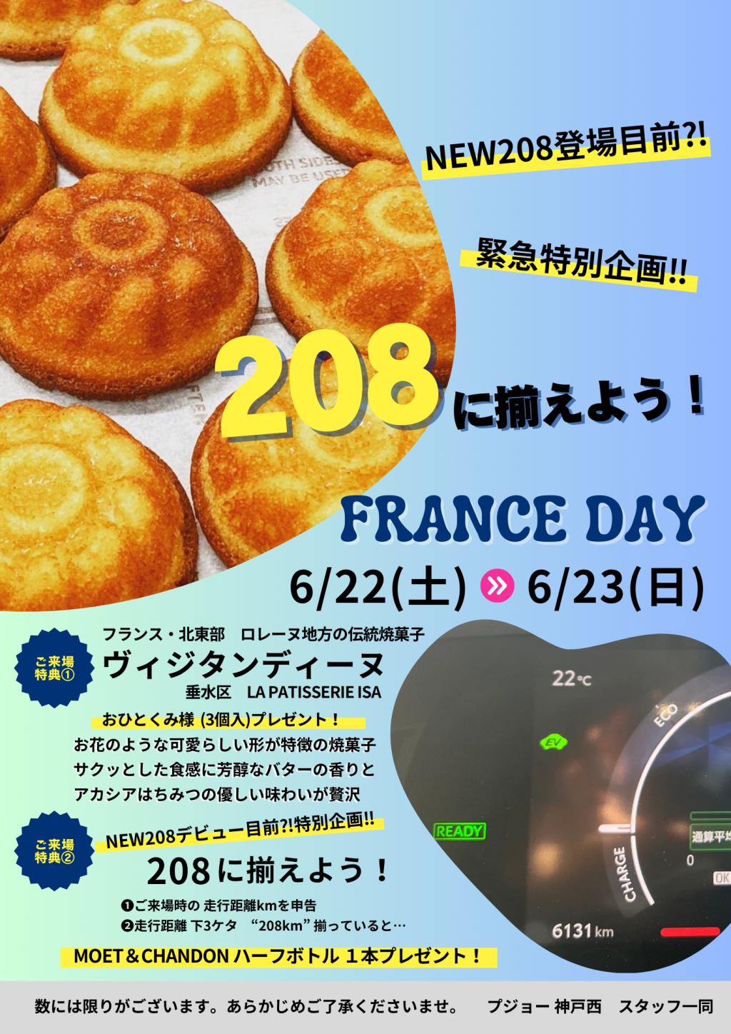 フランスデー緊急開催！